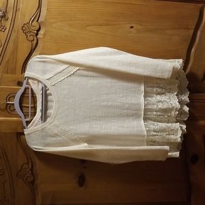 Jolt long sleeve knit top size L